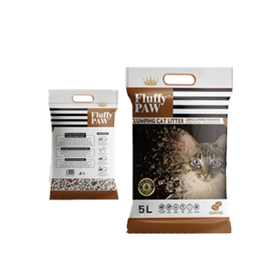Fluffy Paws Cat Litter Coffee