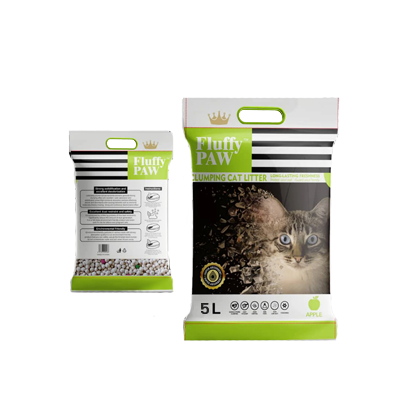 Fluffy Paws Cat Litter Apple