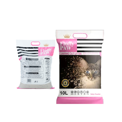 Fluffy Paws Cat Litter 10L - Baby Powder
