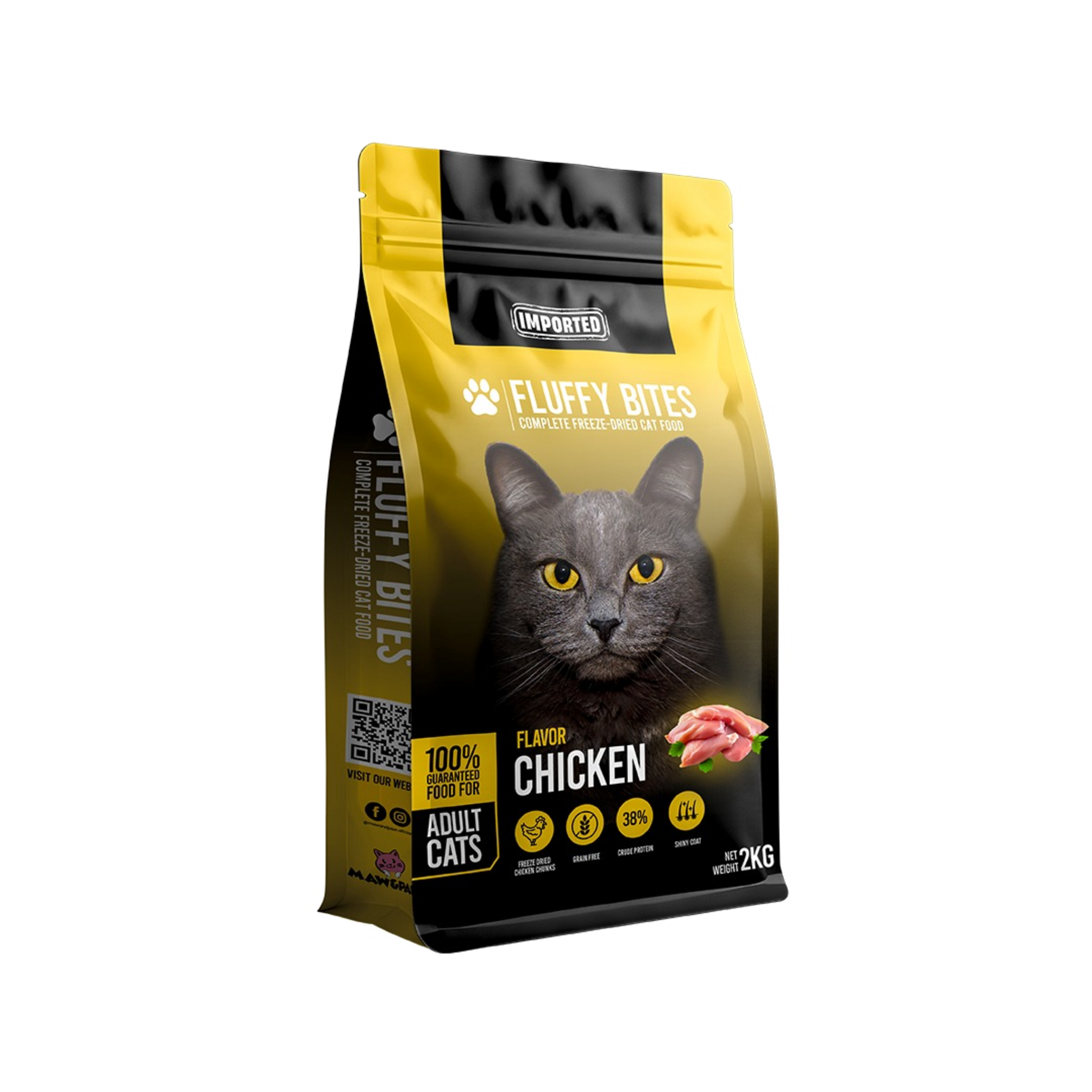 Fluffy Bites - Grain Free Premium Cat Food