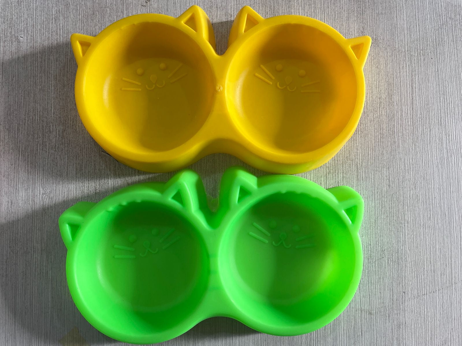 Double Side Cat Face bowl