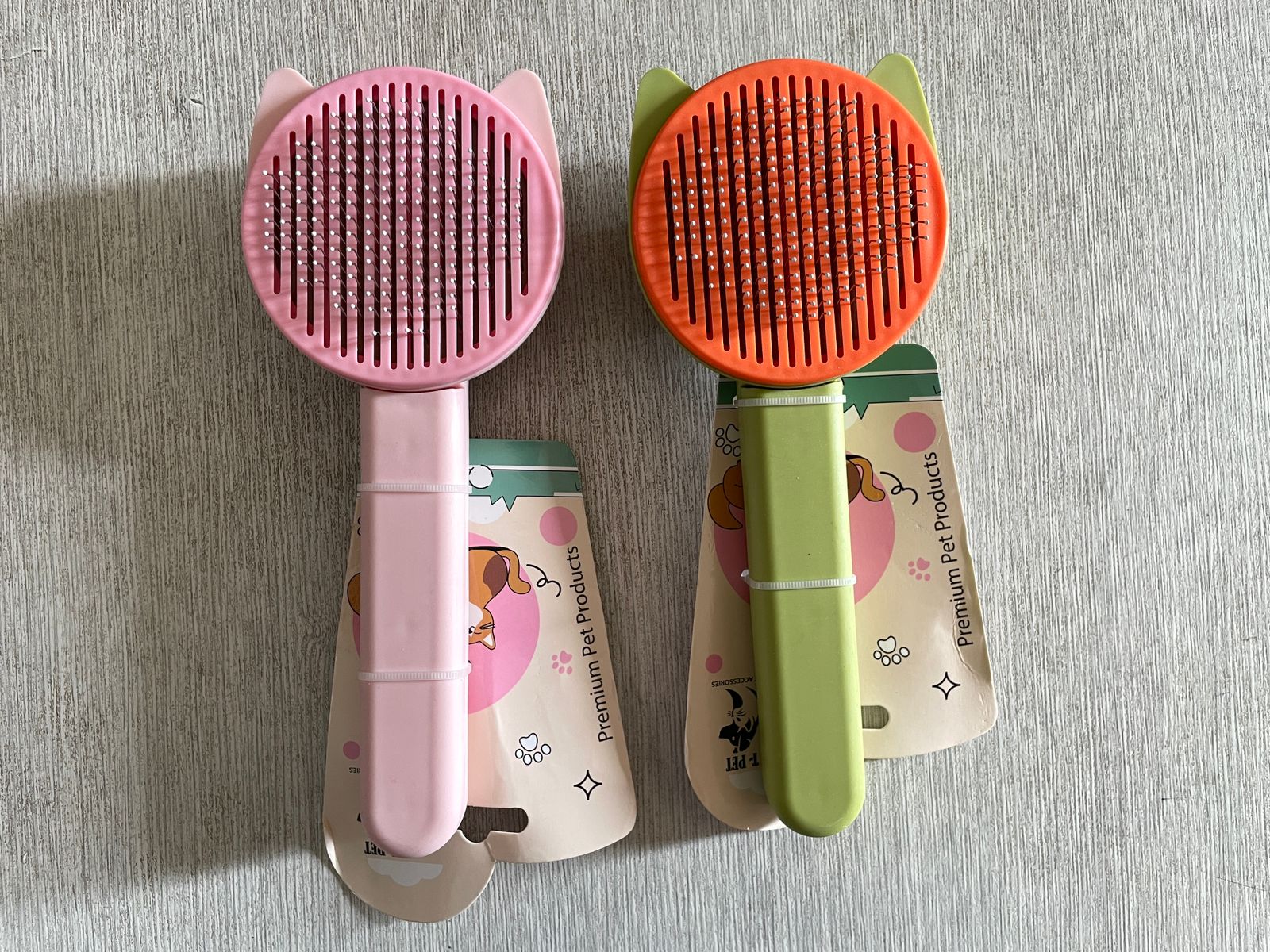 Round Button Brush High