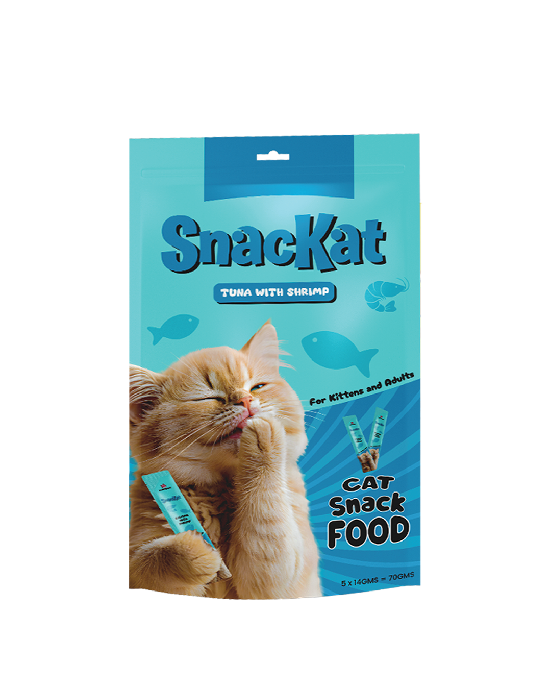 Snackat Tuna With Shrimp
